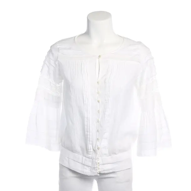 Blouse in White, Cotton, Robert Friedman