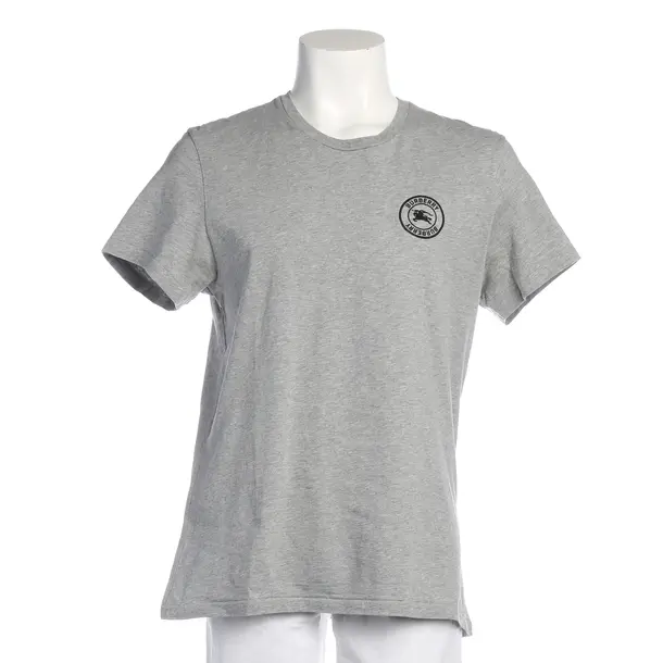 T-Shirt in Grau, Baumwolle, Burberry