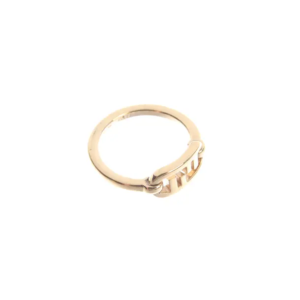 Ring in Metallic, Metall (metallisch, metallisiert), Fendi