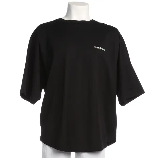 T-Shirt in Black, Cotton, Palm Angels