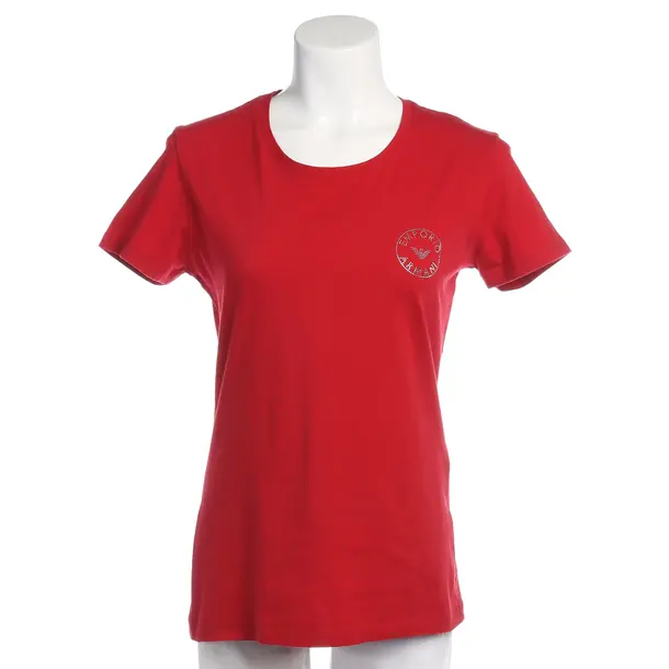 Shirt in Rot, Baumwolle, Emporio Armani