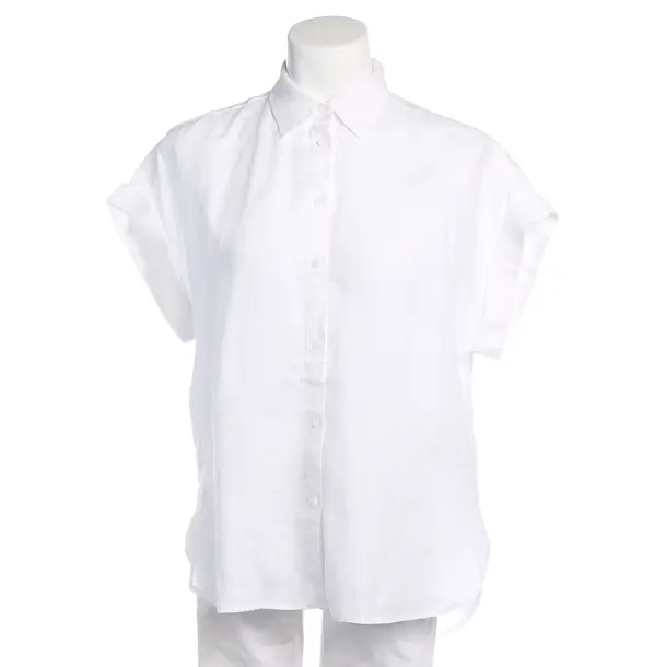Blouse in White, Linen, Lauren Ralph Lauren