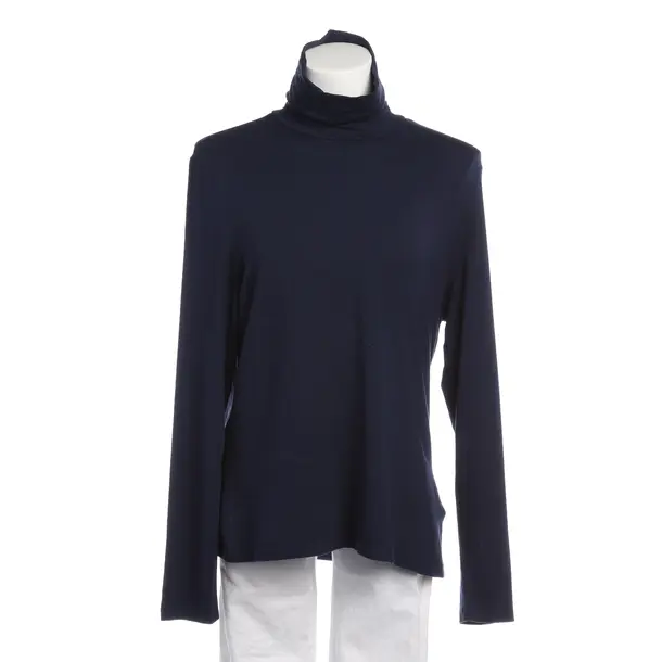 Long Sleeve Shirt in Blue, Viscose, Ralph Lauren Black Label