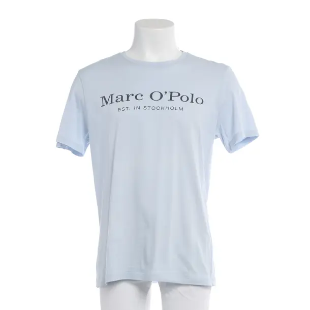 T-Shirt in Blau, Baumwolle, Marc O'Polo