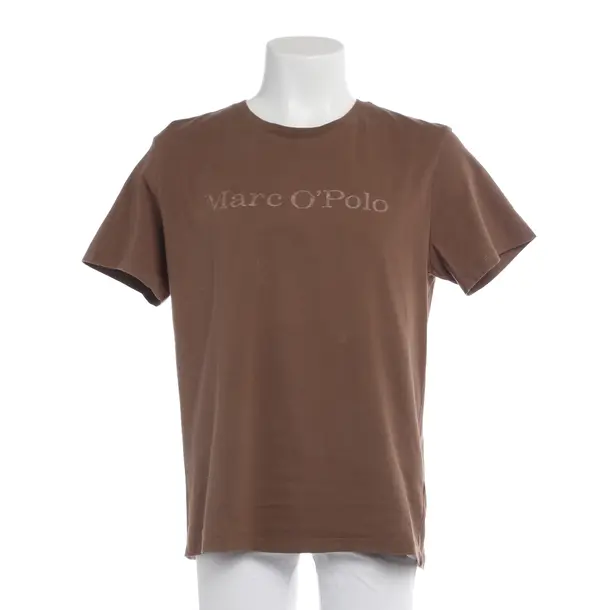 T-Shirt in Brown, Cotton, Marc O'Polo