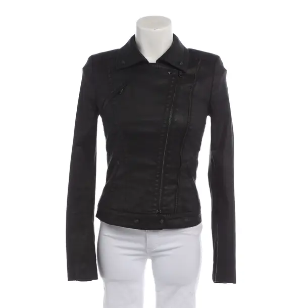 Übergangsjacke in Schwarz, Baumwolle, Drykorn