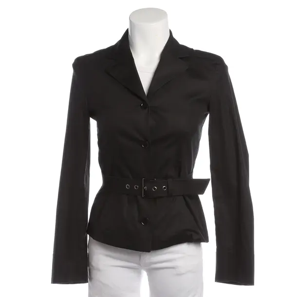 Summer Jacket in Black, Cotton, Strenesse