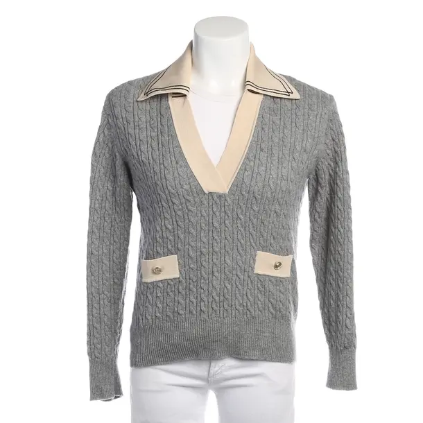 Jumper in Gray, Wool, Sandro