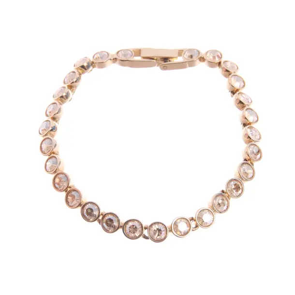 Bracelet in Metallic, Metal (metallic, metallized), Swarovski