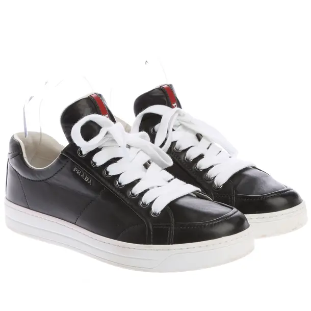 Sneakers in Black, , Prada Linea Rossa