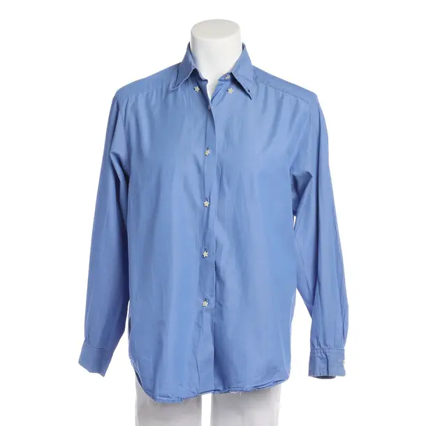 Blouse in Blue, Cotton, Robert Friedman