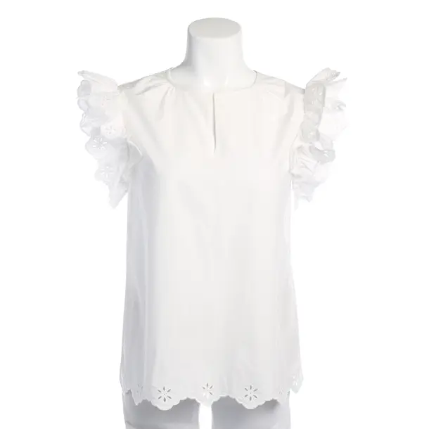 Shirt in Weiß, Baumwolle, Max Mara