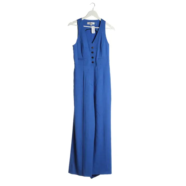 Jumpsuit in Blau, Leinen, Diane von Furstenberg
