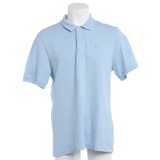 Poloshirt in Blau, Baumwolle, Lacoste