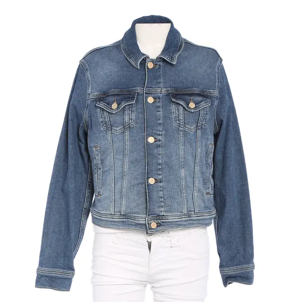 Jeansjacke in Blau, Baumwolle, 7 for all mankind
