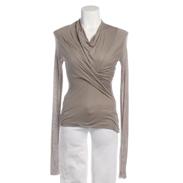 Blouse in Gray, Viscose, Rick Owens