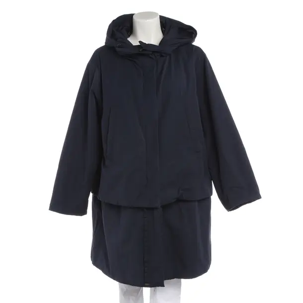 Übergangsmantel in Blau, Baumwolle, Max Mara