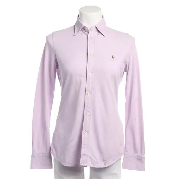 Bluse in Lila, Baumwolle, Polo Ralph Lauren