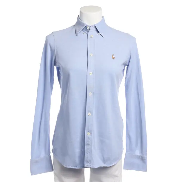 Bluse in Blau, Baumwolle, Polo Ralph Lauren