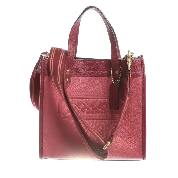 Handbag in Red, Leather, Coach