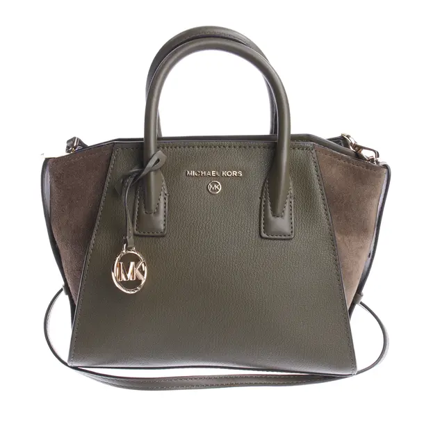 Handtasche in Grün, Leder, Michael Kors