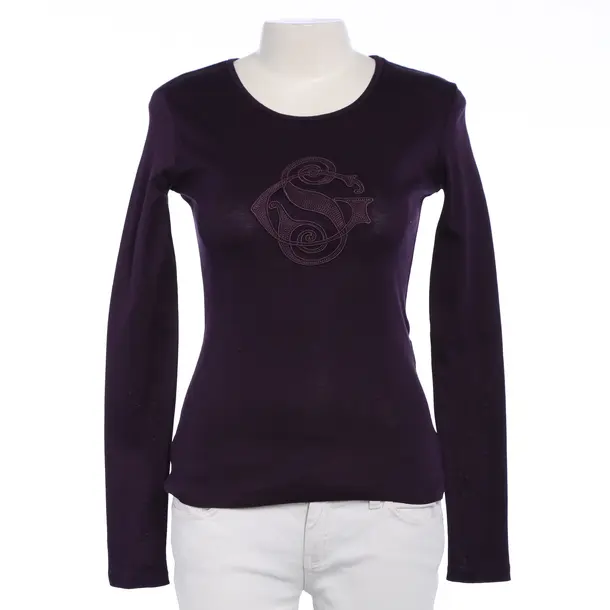 Long Sleeve Shirt in Purple, Cotton, Strenesse