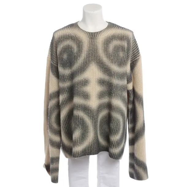 Jumper in White, Wool, Nanushka