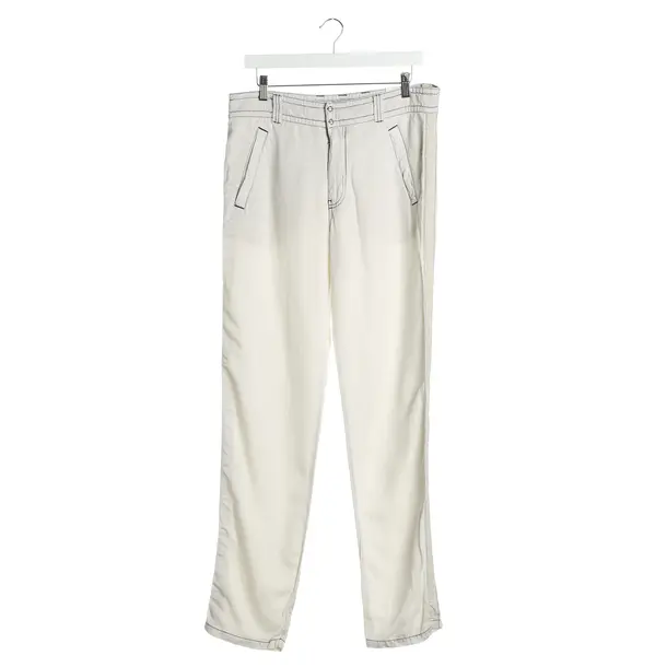 Pants in White, Cupro, Armani Jeans