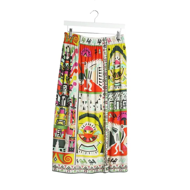 Skirt in Multicolored, Silk, Emilio Pucci