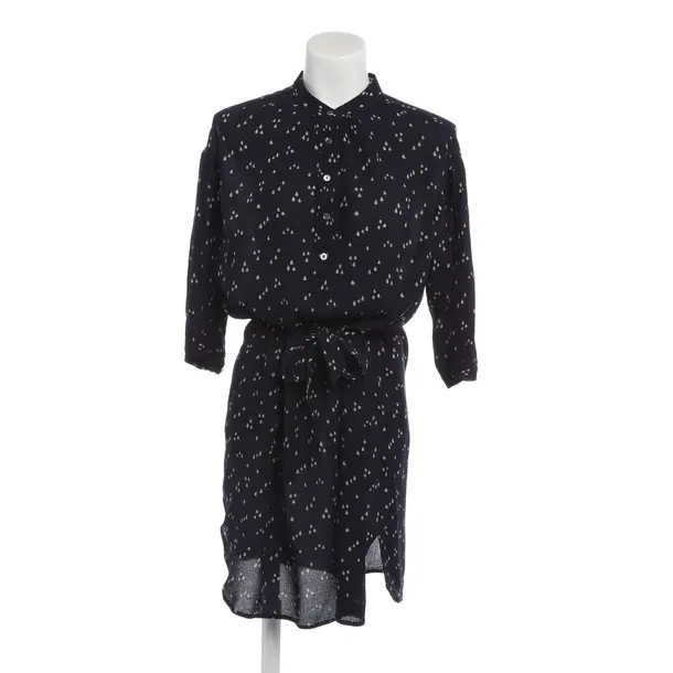 Kleid in Blau, Viskose, Closed