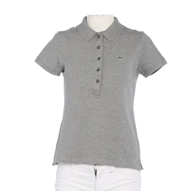 Polo Shirt in Gray, Cotton, Lacoste