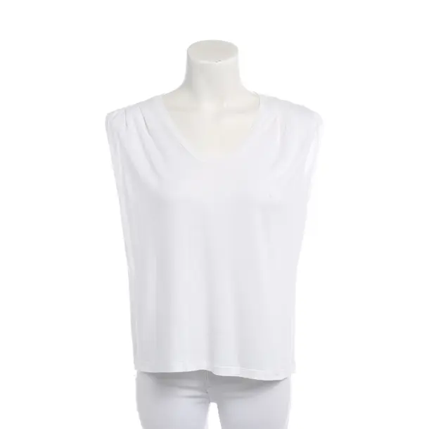 Shirt in White, Viscose, Closed