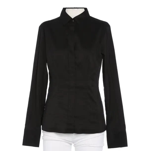 Bluse in Schwarz, Baumwolle, Hugo Boss Black Label