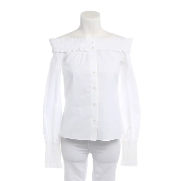 Blouse in White, Cotton, Hugo Boss Red Label