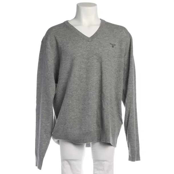 Pullover in Grau, Wolle, Gant