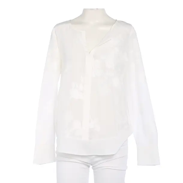 Blouse in White, Cotton, Marc Cain
