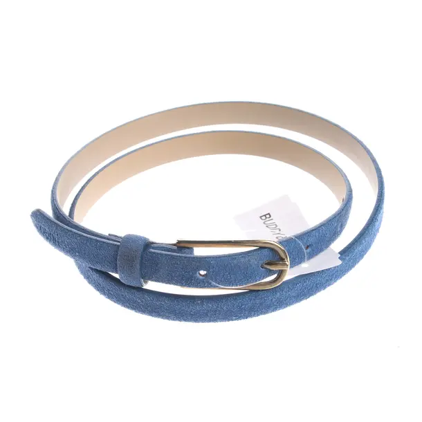 Gürtel in Blau, Leder, Hugo Boss