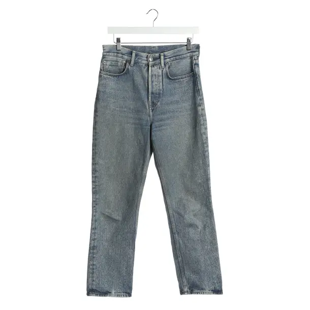 Jeans Straight Fit in Blau, Baumwolle, Acne Studios