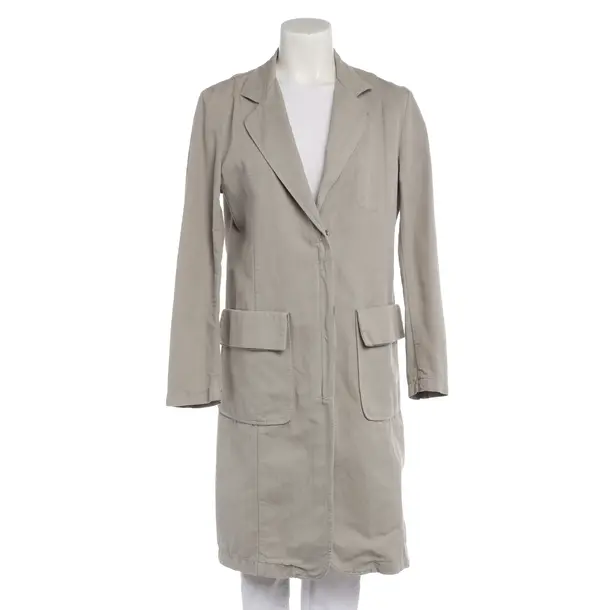 Summer Coat in White, Cotton, MM6