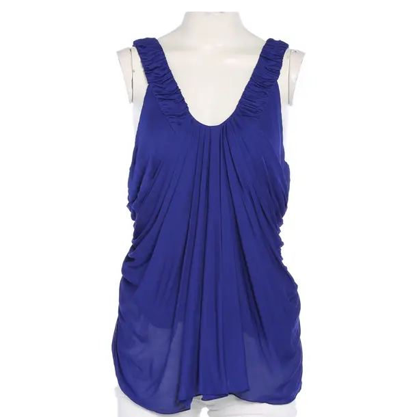 Top in Blau, Viskose, Versace