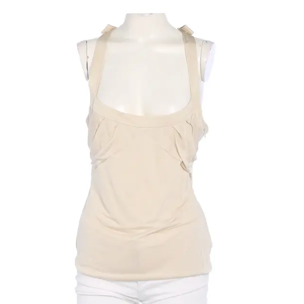 Top in Weiß, Viskose, Versace