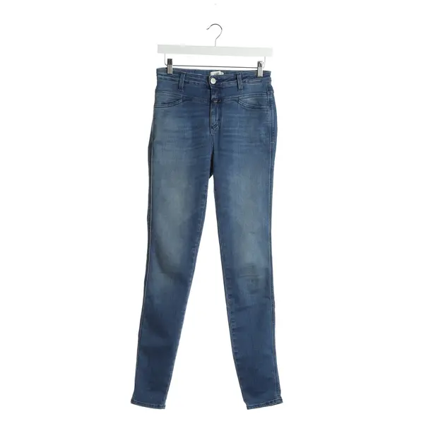 Jeans Slim Fit in Blau, Baumwolle, Closed