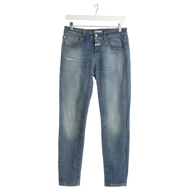 Jeans Slim Fit in Blau, Baumwolle, Closed