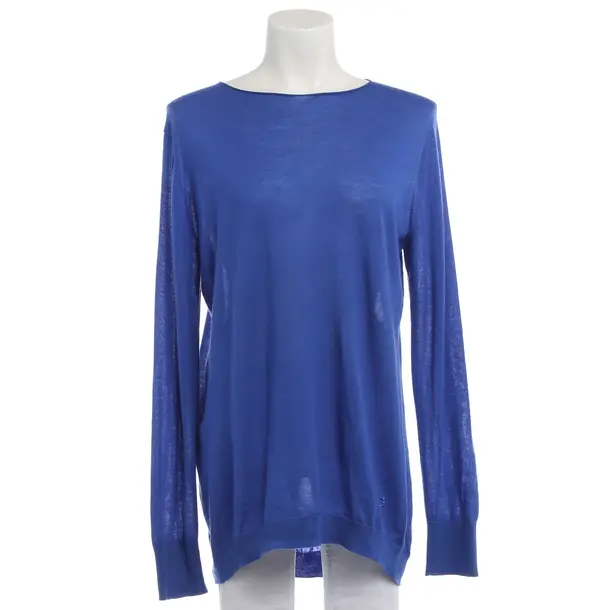 Kaschmirpullover in Blau, Kaschmir, Balenciaga