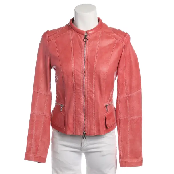 LeatherJacket in Red, Leather, Marc Cain