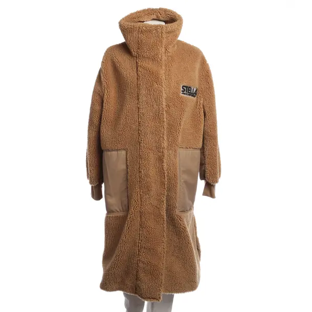 Mid-Season Coat in Brown, Polyester, Stella McCartney