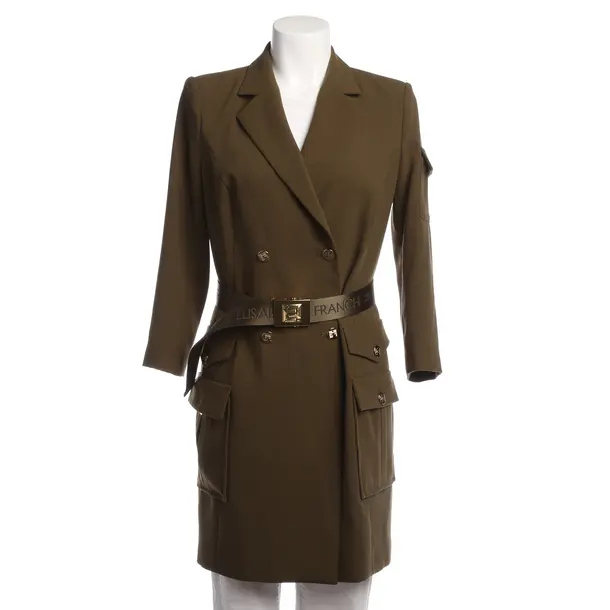 Übergangsmantel in Grün, Polyester, Elisabetta Franchi