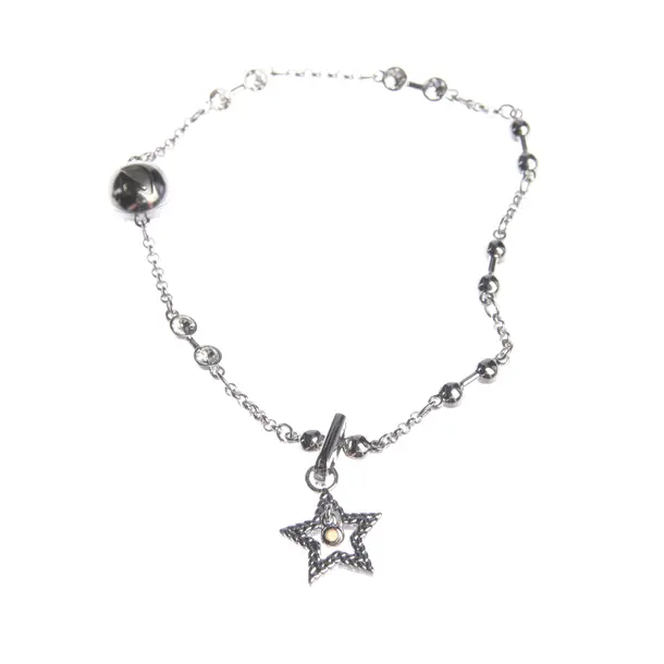 Bracelet in Metallic, Metal (metallic, metallized), Swarovski