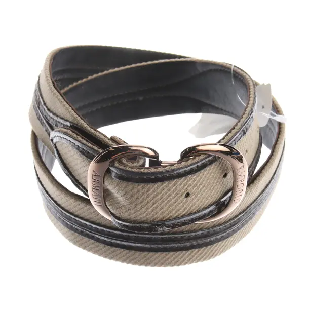 Belt in Brown, Cotton, Emporio Armani