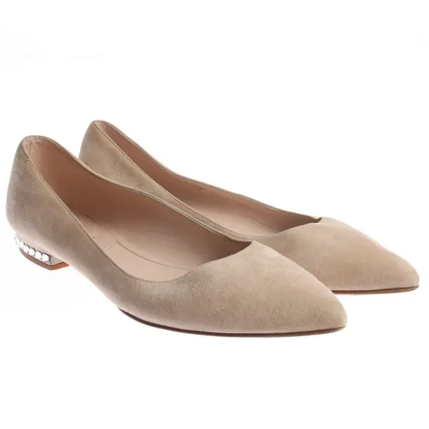 Ballet Flats in White, , Escada